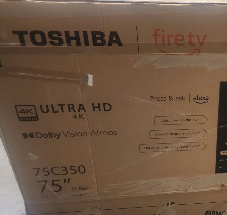 TV TOSHIBA SMART 75".