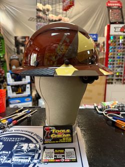 LIFT Brown Camo Full Brim Safety Hard Hat