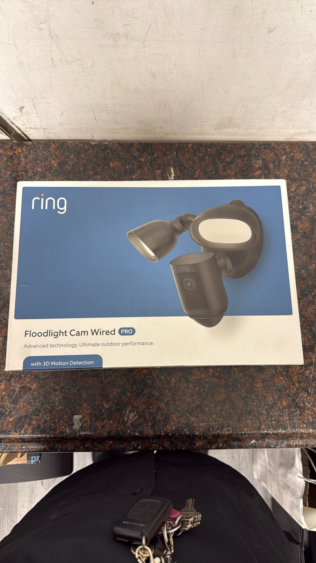 Floodlight Cam Pro with 2K Video and Ring Vision, 2 LED Lights, Dual Band Wi-Fi, and 3D Motion Detection - BlackWelcome back! See the items you've rec
