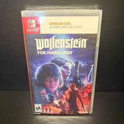 Wolfenstein: Youngblood (Code In Box) - Nintendo Switch. New (Sealed)