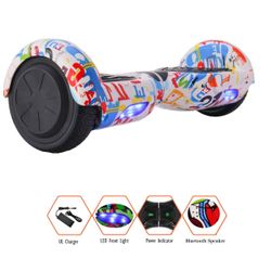 Hoverboard new in the box blue tooth with light