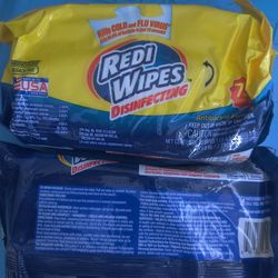 🧽 REDI WIPES Disinfecting Wipes– 75 Wipes Packs