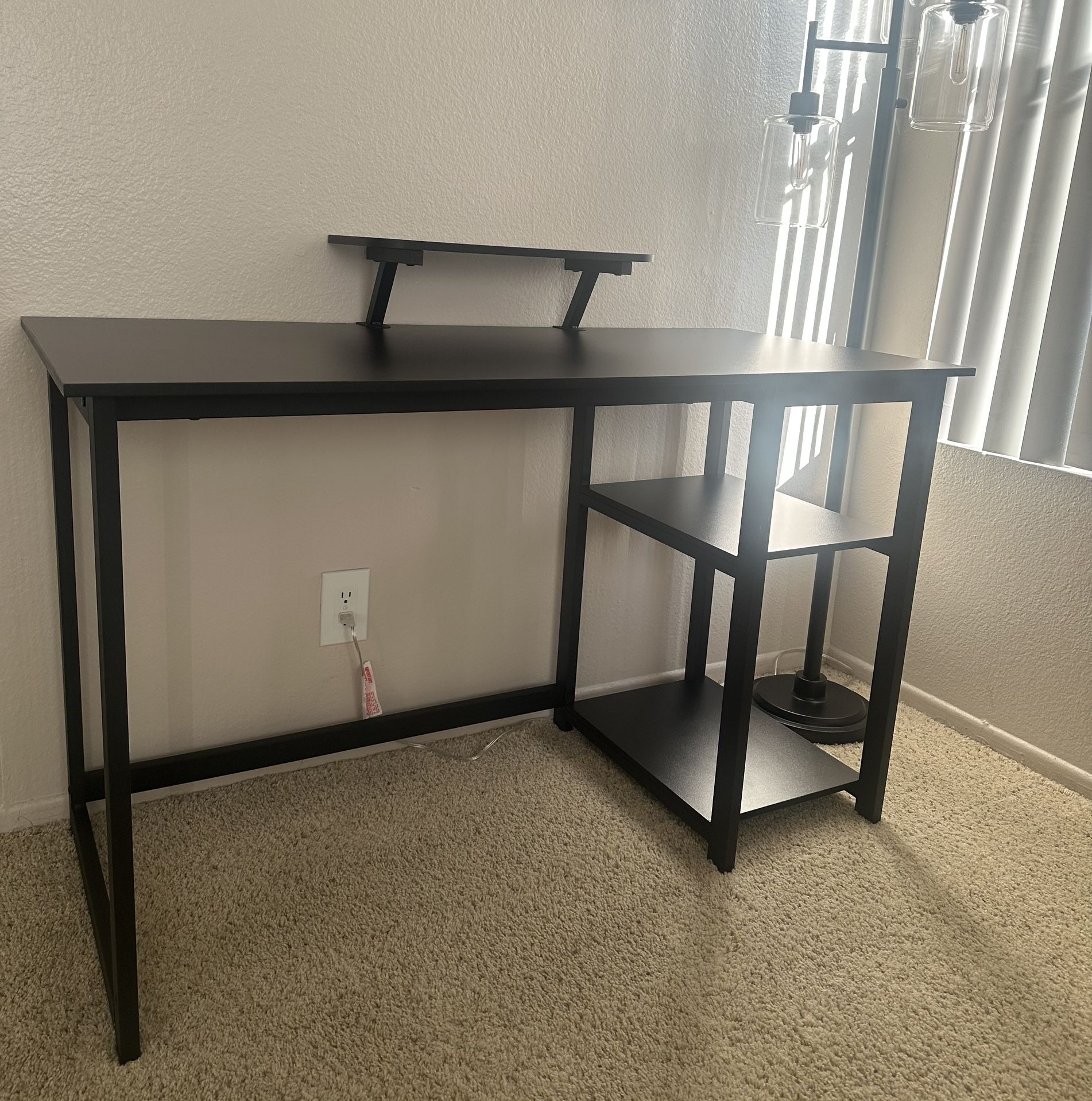 Modern Black Computer Home Office Desk