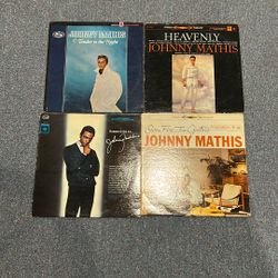Johnny Mathis Vintage Vinyl Record Lot Of 4