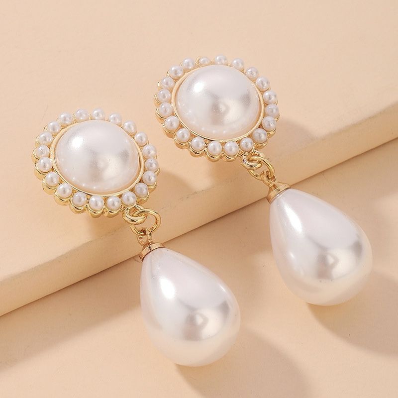 Drop Pearl Earrings Great Gift For Women And Girls 