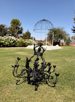 Wrought iron  chandelier