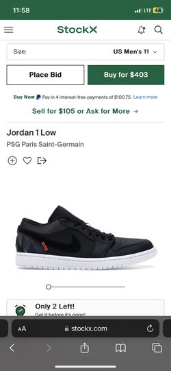 Air Jordan 1 Low x Pairs Saint Germain