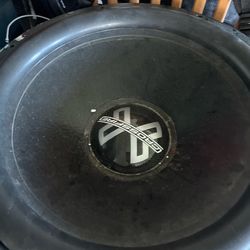 Massive 18 inch crossfire subwoofer