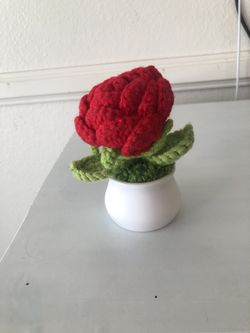 Handmade crochet Rose