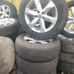 4 Rims And Tires For Nissan Altima 2015 235/65R18 - Parts Out - RAM1
