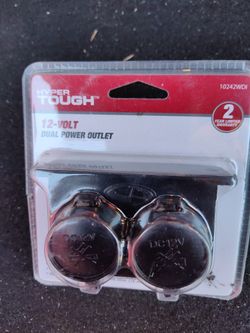 Custom Accessories Auxiliary Twin Outlet 12 V