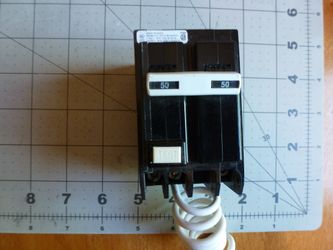 **NEW**  Eaton GFTCB250 GFCI Circuit Breaker - 50A - 2 Pole - 120/240V - 10kA - 60Hz -NEW