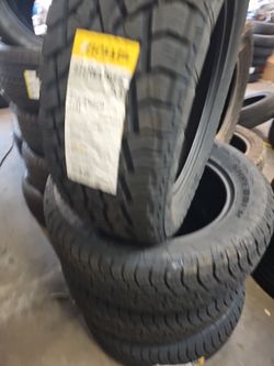 New set of tires aplus all terrain 275 60 20