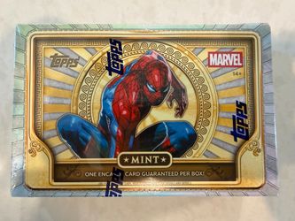 SDCC Exclusive Topps Marvel Mint Box