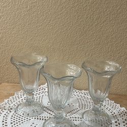 Vintage Sunday Glasses Set 3