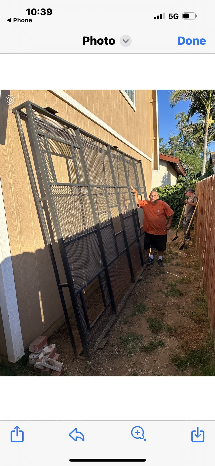 Custom Built Toy hauler Rack & Ladder