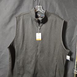 New Van Heusen Traveler Vest XL Natural Stretch Breathable 