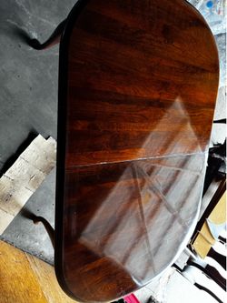 Table and chairs