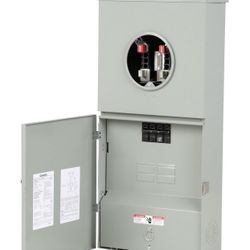 Unused! Siemens MC0408B1200T 4 Space, 8 Circuit, 200-Amp Main Breaker Meter Combination With A Ring Typecover