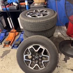 New Ford Bronco Original Rim & Tires