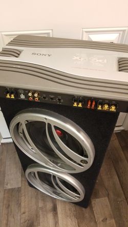 Subwoofer kenwood and amp Sony Xplod