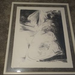 ORIGINAL WILLIAM BRICE PENCIL SIGNED AND NUMBERED  LARGE LITHOGRAPH IN FLOATING FRAME