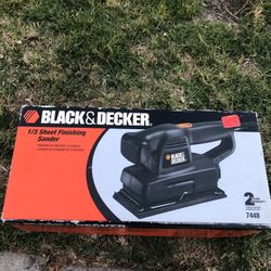 Black And Decker Sander 