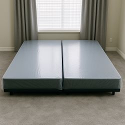 King Size Box Spring • Factory New • 5” Low Profile & 9” Regular • Same-Day Delivery Available