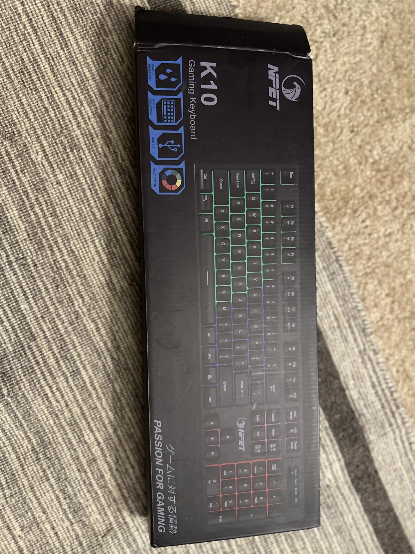 Gaming keyboard