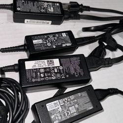Lot of 4 laptop ac adapters