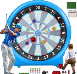 Quick-Inflation 6FT Giant Dartboard – Safe Fun for Birthday Parties & Gatherings