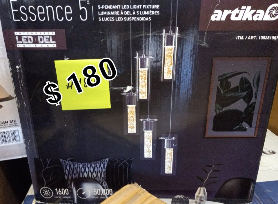 Brand New ESSENCE 5 Led Light Pendant