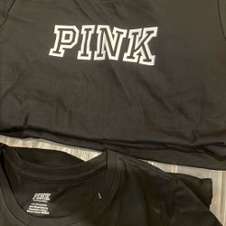 Brand New With Tags Victoria Secrets Pink Shirts. Size small Only 