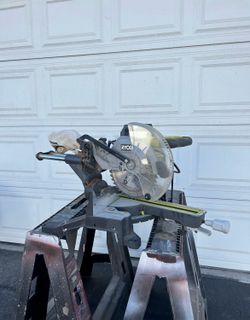 RYOBI- 15 Amp 10 in. Corded Sliding Compound Miter Saw