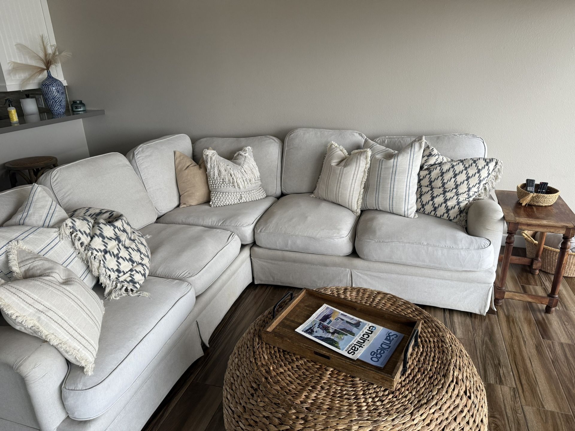 FREE High End Down Sectional Couch