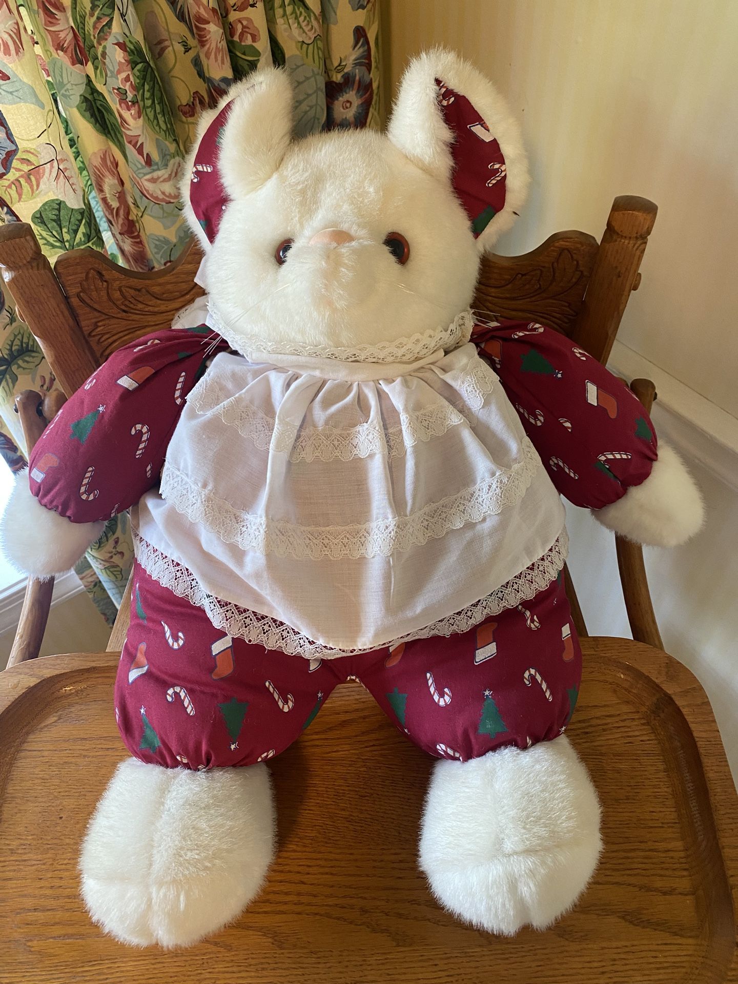 1990’s Vintage Plush Creations Inc Stuffed Teddy Bear - Compare $80