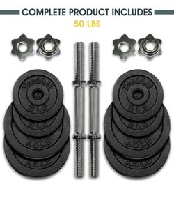 Adjustable Cast Iron Dumbbell Sets