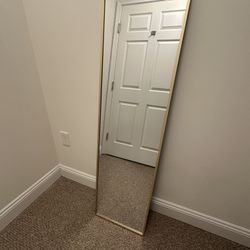 Long, Gold Mirror