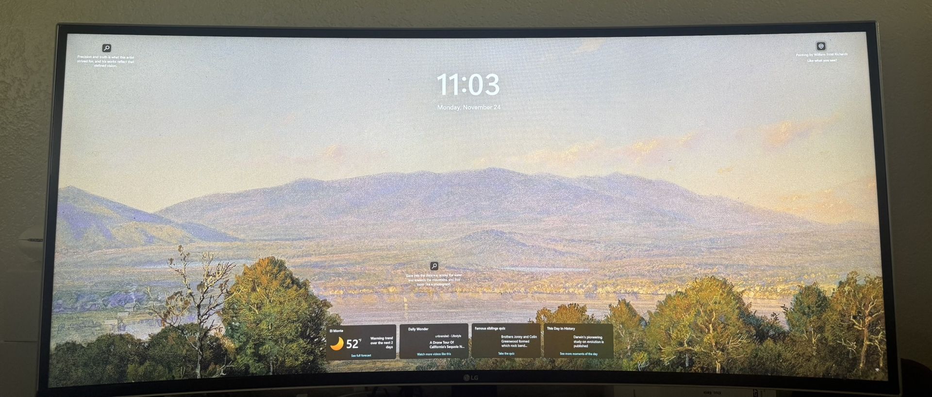 LG 34” 3440x1440p Ultrawide monitor IPS 75hz