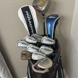 MIZUNO/ CLEVELAND/ ODYSSEY Complete RH Golf Club Set