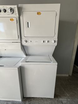 GE 27” WASHER AND DRYER STACKABLE 