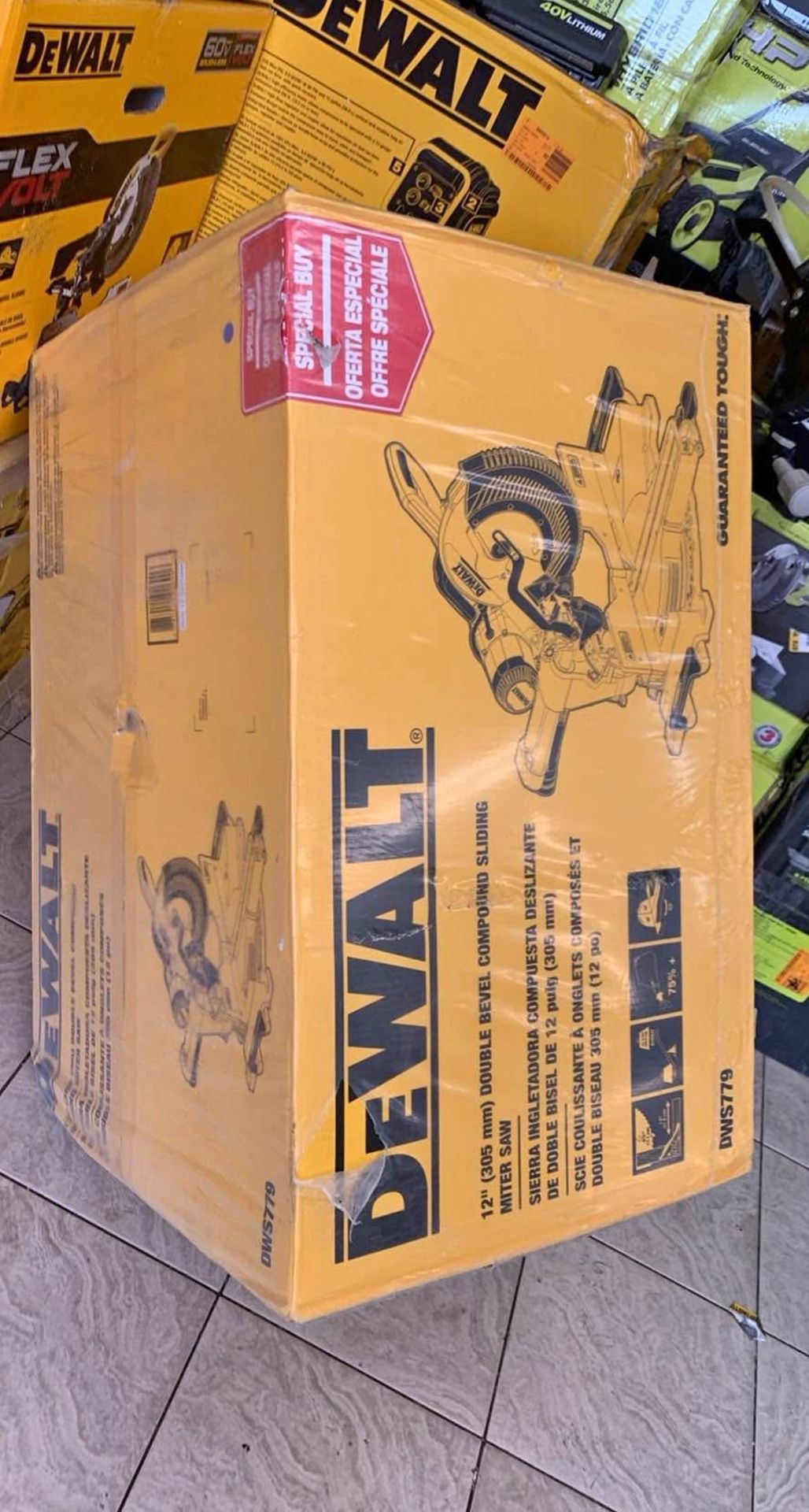 Dewalt 12 Inch Sliding Miter Saw DWS780