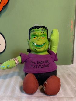 Vintage Halloween Frankenstein Figure