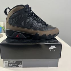 Air Jordan Retro Olive 9 2024 Size 12.5 Mens