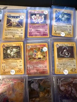 Vintage Pokémon Card Collection Lot