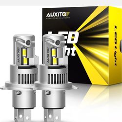 AUXITO H4 9003 Super White 40000LM Kit LED Headlight Bulbs High Low Beam Combo 2