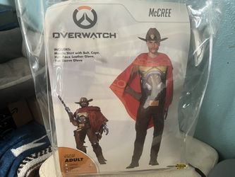 Overwatch McCree Costume … $5.00 Firm ( Used … Please Read Detail )