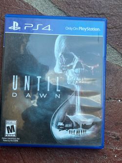 PS4 UNTIL DAWN