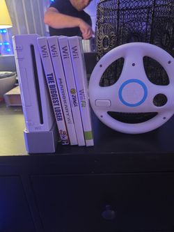 Wii with controllers games