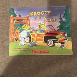 Children’s Book Froggy Goes To Camp